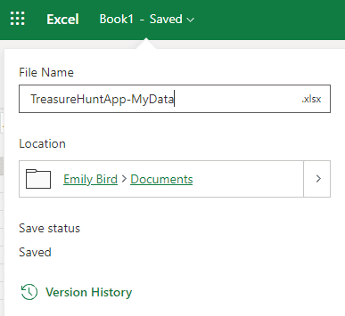 Rename your file to something meaningful