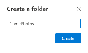 Game Photos Folder