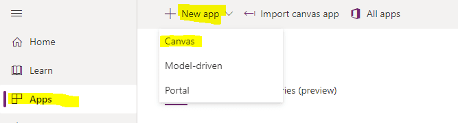 Starting our first app