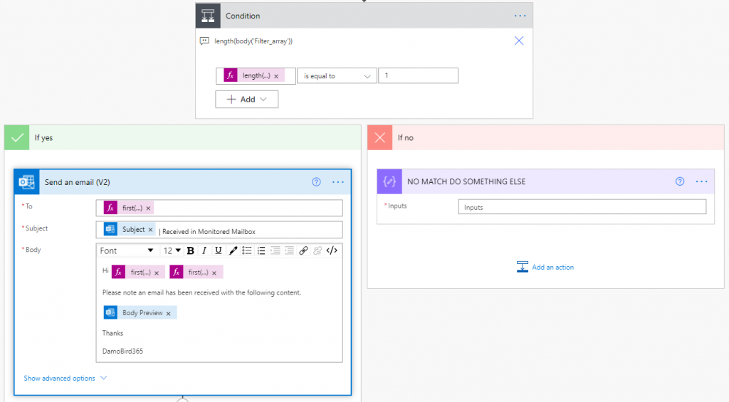 If then ELSE in Cloud Flow