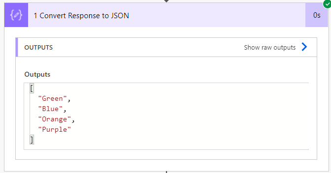 Perfectly formatted JSON using json() expression in Power Automate